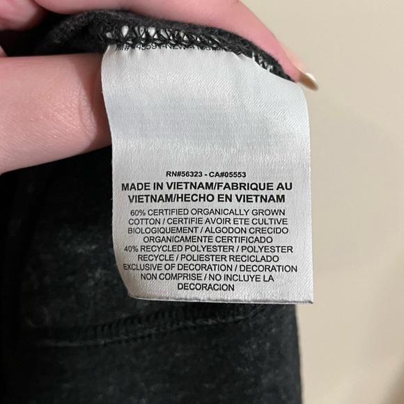 Nike Women's Heathered Grey Short Sleeve Sweater Tunic - Picture 4 of 4